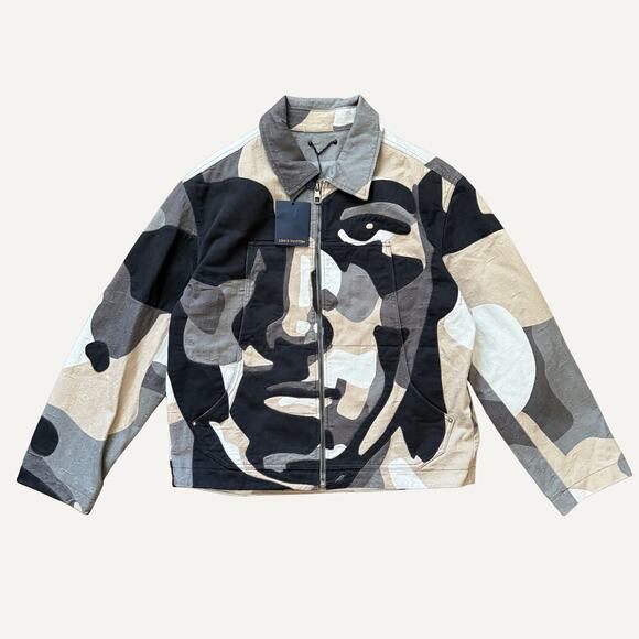 Size 54 - Louis Vuitton Kid Super Patchwork Portrait Jacket - Picture 1 of 11